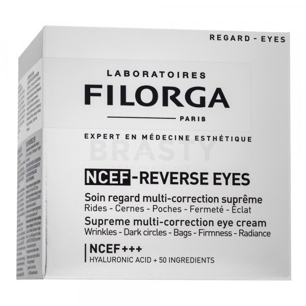 Filorga Ncef-Reverse Eyes Multi Correction Eye Cream bálsamo en gel multicorrector para el área de los ojos 15 ml