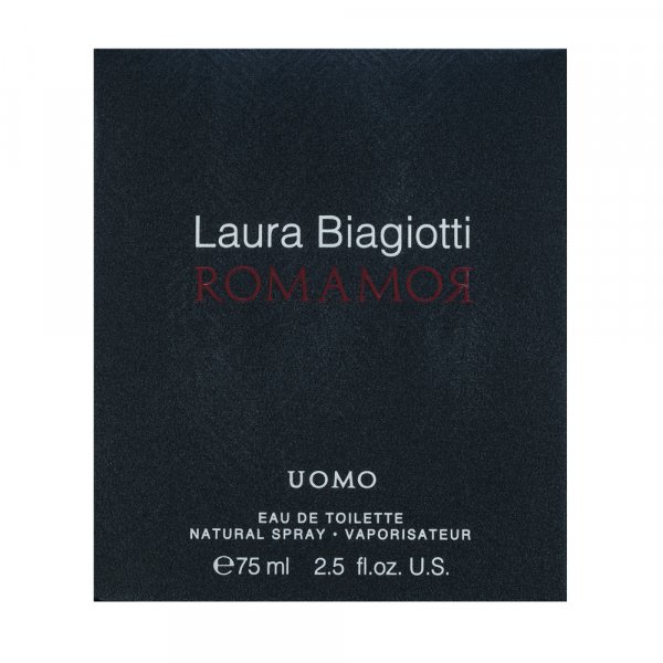 Laura Biagiotti Romamor Uomo toaletní voda pro muže 75 ml