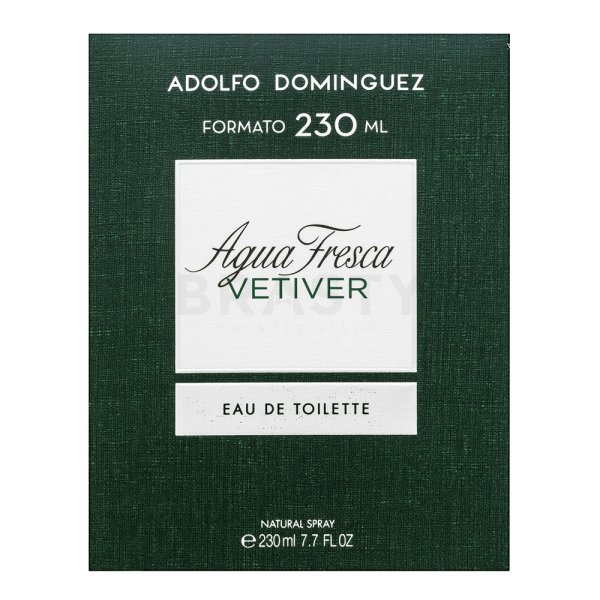 Adolfo Dominguez Agua Fresca Vetiver Eau de Toilette voor mannen 230 ml