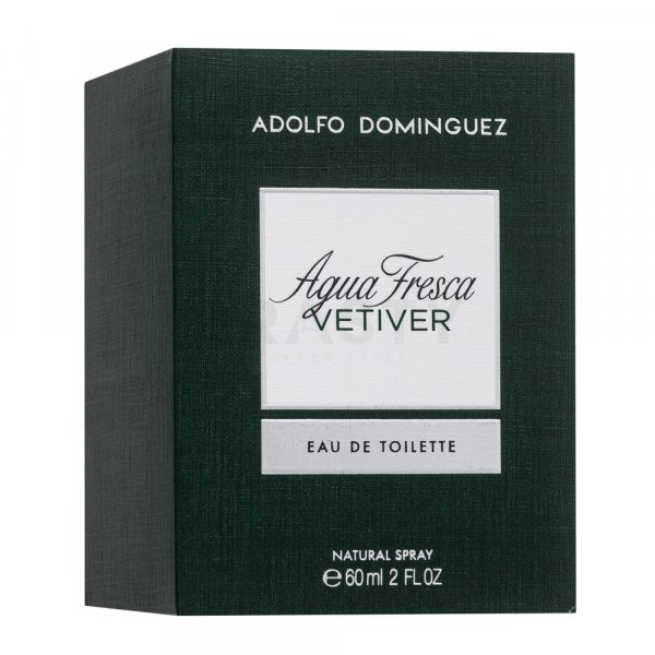 Adolfo Dominguez Agua Fresca Vetiver Eau de Toilette voor mannen 60 ml