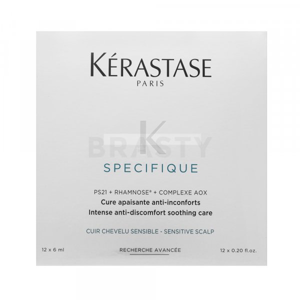 Kérastase Spécifique Cure Apaisante Anti-Inconforts kuracja przeciw wypadaniu włosów 12 x 6 ml