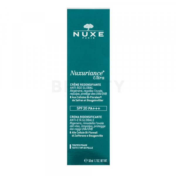 Nuxe Nuxuriance Ultra Global Anti-Aging Replenishing Cream SPF 20 omlazující pleťový krém pro každodenní použití 50 ml