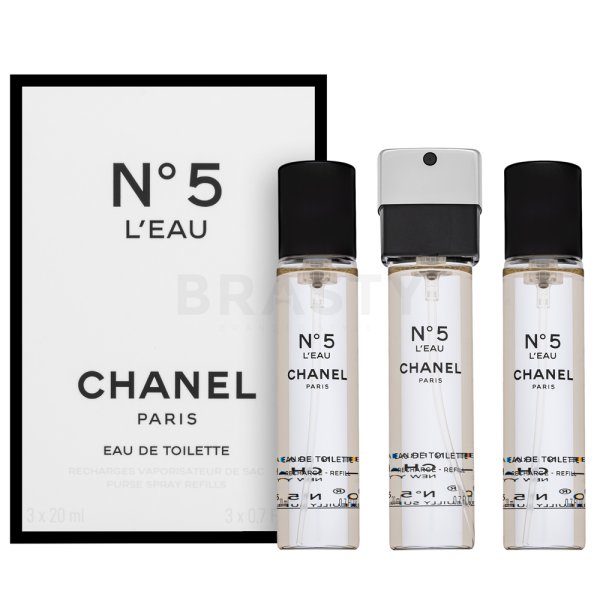 Chanel No.5 L'Eau - Refill woda toaletowa dla kobiet 3 x 20 ml