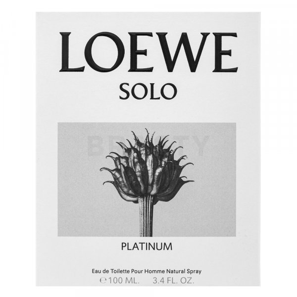 Loewe Solo Loewe Platinum woda toaletowa dla mężczyzn 100 ml