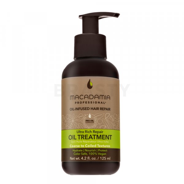 Macadamia Professional Ultra Rich Repair Oil Treatment Leave-in hair treatment for dry hair and unruly hair 125 ml