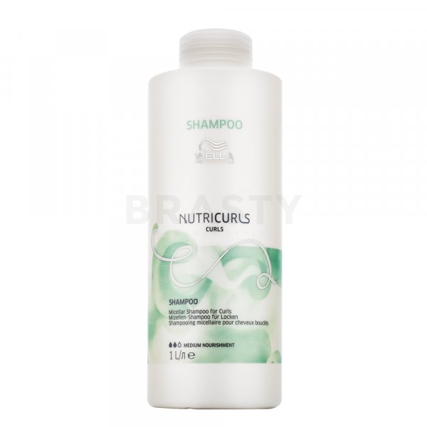 Wella Professionals Nutricurls Micellar Shampoo tisztító sampon hullámos és göndör hajra 1000 ml