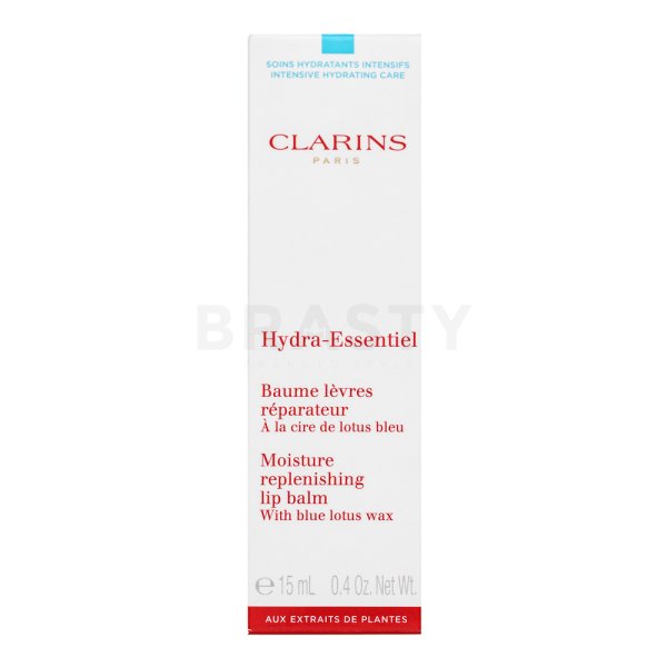 Clarins Hydra-Essentiel Moisture Replenishing Lip Balm výživný balzám na rty s hydratačním účinkem 15 ml