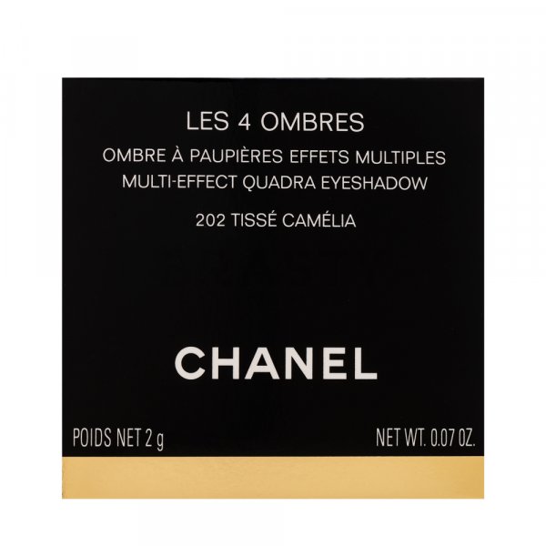 Chanel Les 4 Ombres 202 Tisse Camelia oční stíny 2 g