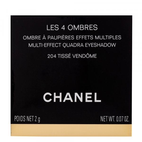 Chanel Les 4 Ombres 204 Tisse Vendome oční stíny 2 g