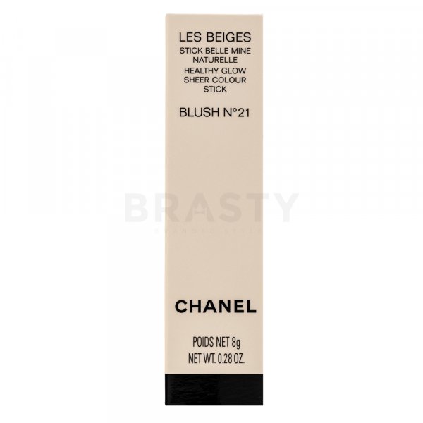 Chanel Les Beiges Healthy Glow Sheer Colour Stick Blush 21 krémová tvářenka v tyčince 8 g