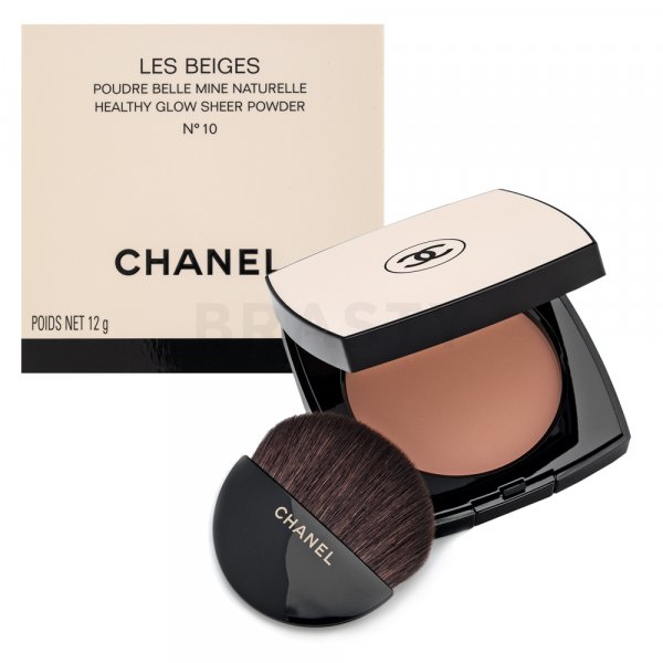 Chanel Les Beiges Poudre Belle Mine Naturelle Nr.10 pudr pro sjednocenou a rozjasněnou pleť 12 g