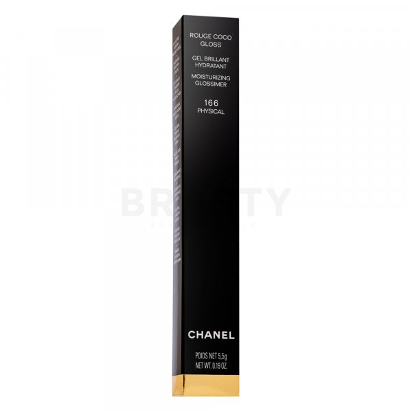 Chanel Rouge Coco Gloss Physical 166 lesk na rty s hydratačním účinkem 5,5 g