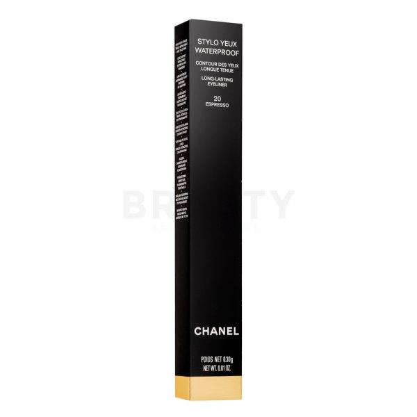 Chanel Stylo Yeux Waterproof Espresso 20 wodoodporna kredka do oczu 0,3 g