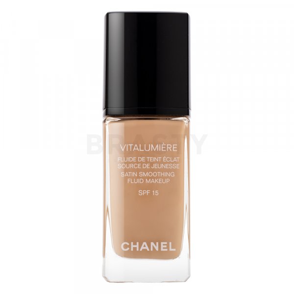 Chanel Vitalumiere Fluid Makeup 40 Beige make-up pro sjednocenou a rozjasněnou pleť 30 ml