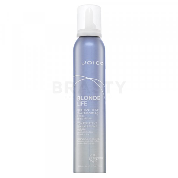 Joico Blonde Life Brilliant Tone Violet Brightening Foam Schaumconditioner für blondes Haar 200 ml