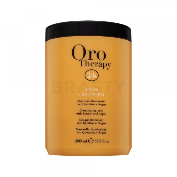 Fanola Oro Therapy Oro Puro Illuminating Mask vyživujúca maska pre lesk vlasov 1000 ml