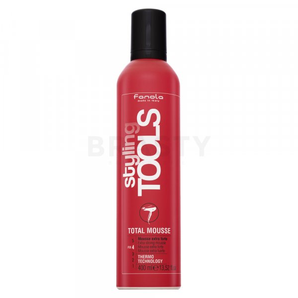 Fanola Styling Tools Total Mousse mousse for heat treatment of hair 400 ml