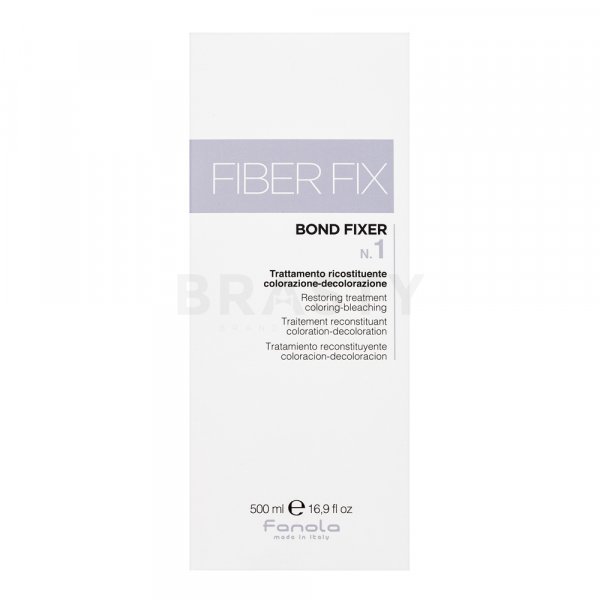 Fanola Fiber Fix Bond Fixer No.1 wzmacniająca pielęgnacja do włosów farbowanych 500 ml