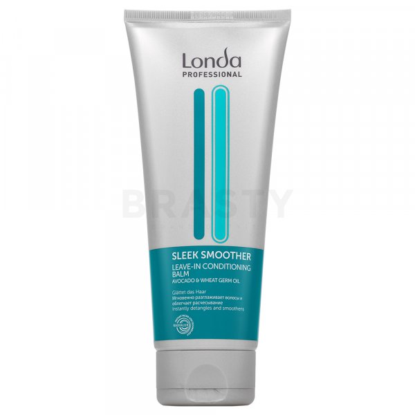 Londa Professional Sleek Smoother Leave-In Conditioning Balm Балсам без изплакване за непокорна и изтощена коса 200 ml