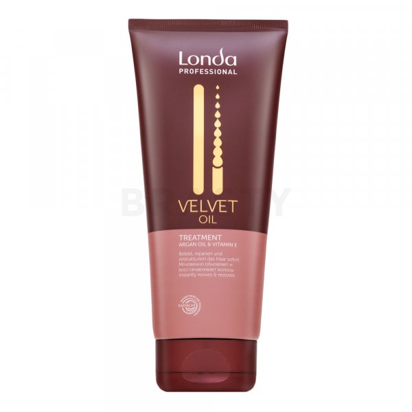 Londa Professional Velvet Oil Treatment Mascarilla capilar nutritiva Para la suavidad y brillo del cabello 200 ml