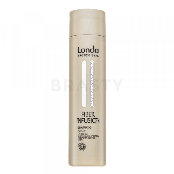 Londa Professional Fiber Infusion Shampoo Pflegeshampoo für trockenes und geschädigtes Haar 250 ml