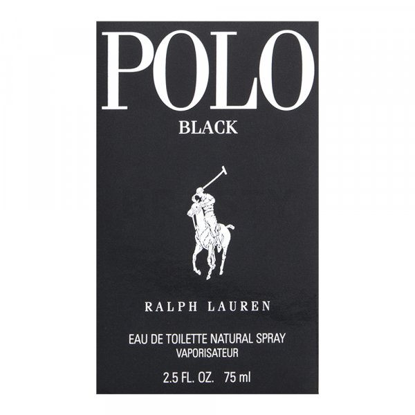 Ralph Lauren Polo Black Eau de Toilette da uomo 75 ml