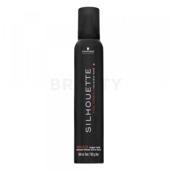 Schwarzkopf Professional Silhouette Super Hold Styling Mousse mousse per capelli per una forte fissazione 200 ml