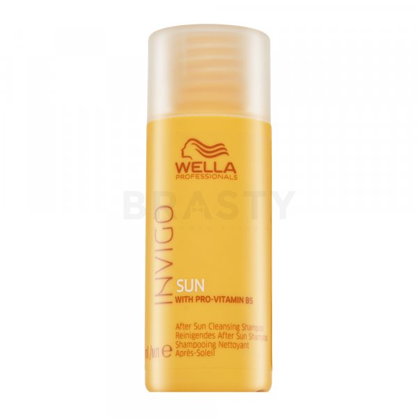 Wella Professionals Invigo Sun After Sun Cleansing Shampoo vyživující šampon pro vlasy namáhané sluncem 50 ml