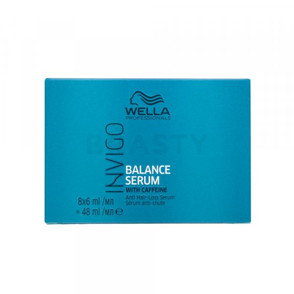 Wella Professionals Invigo Balance Anti Hair-Loss Serum Haarkur für lichtes Haar 8 x 6 ml
