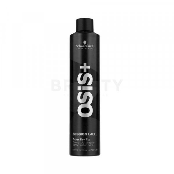 Schwarzkopf Professional Osis+ Session Label Super Dry Fix Hairspray Haarlack für mittleren Halt 500 ml