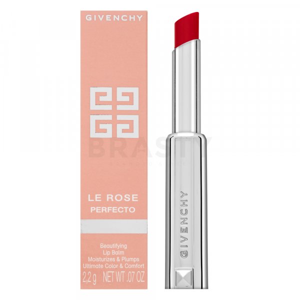 Givenchy Le Rose Perfecto vyživujúci rúž N. 303 Warming Red 2,2 g