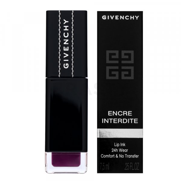 Givenchy Encre Interdite N. 04 Purple Tag dlouhotrvající tekutá rtěnka 7,5 ml