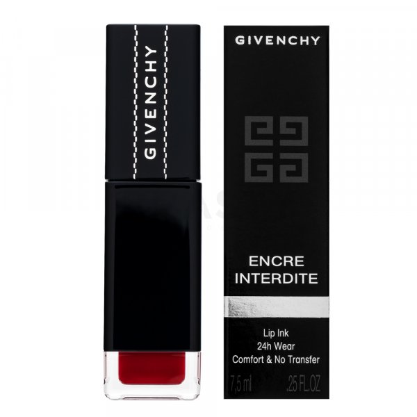 Givenchy Encre Interdite N. 06 Radical Red dlouhotrvající tekutá rtěnka 7,5 ml