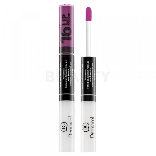 Dermacol 16H Lip Colour dlouhotrvající dvoufázová barva a lesk na rty No. 19 7,1 ml