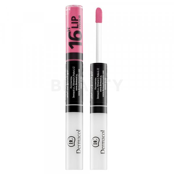 Dermacol 16H Lip Colour dlouhotrvající dvoufázová barva a lesk na rty No. 27 7,1 ml