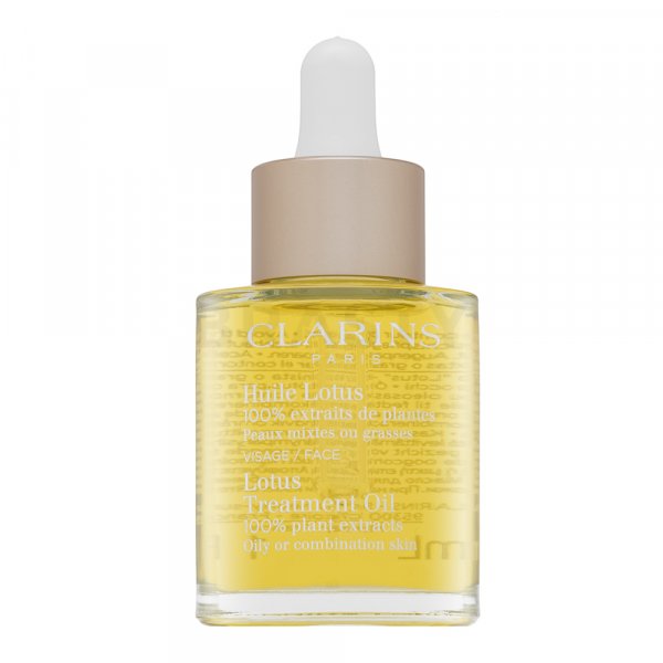 Clarins Lotus Face Treatment Oil čistiaci olej pre mastnú pleť 30 ml