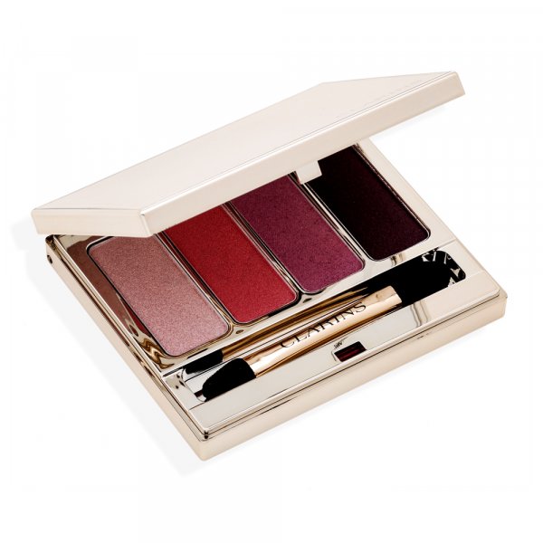 Clarins 4-Colour Eyeshadow Palette paletka očných tieňov 07 Lovely Rose 6,9 g