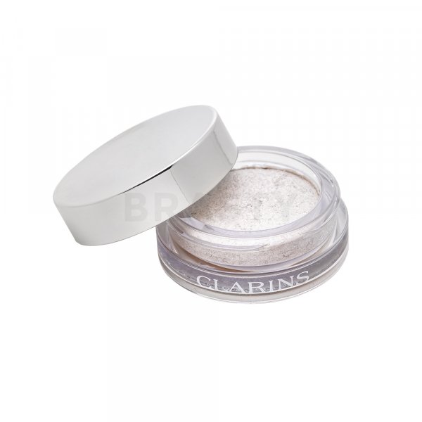 Clarins Ombre Iridescent Cream-to-Powder Eye Shadow očné tiene so striebornými reflexmi 08 Silver White 7 g