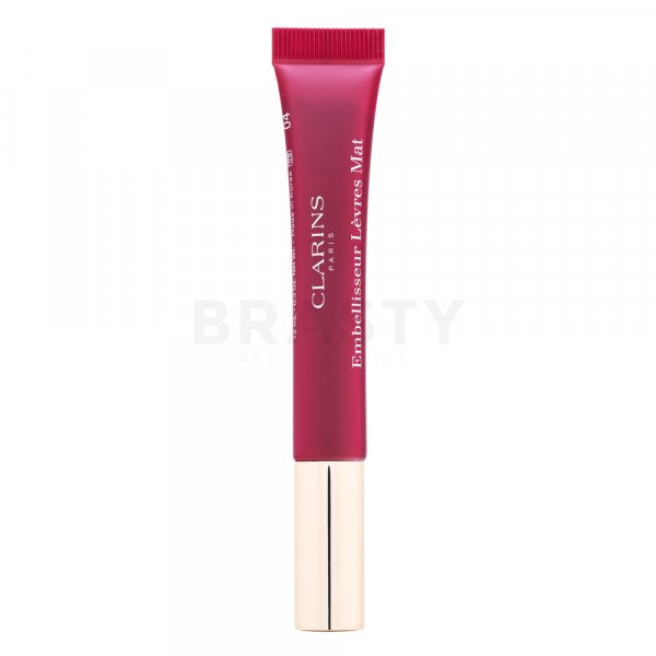 Clarins Velvet Lip Perfector brillo de labios con efecto hidratante 04 Velvet Raspberry 12 ml