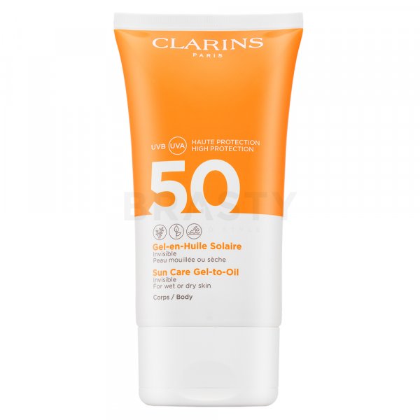 Clarins Sun Care Gel-to-Oil SPF50 krém na opaľovanie 150 ml