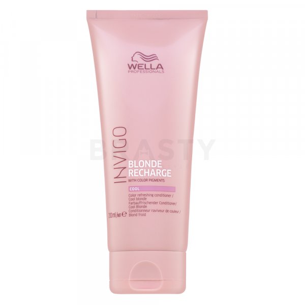 Wella Professionals Invigo Blonde Recharge Cool Color Refreshing Conditioner conditioner to revive the cold blonde shades 200 ml