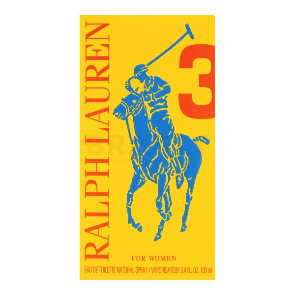Ralph Lauren Big Pony Woman 3 Yellow Eau de Toilette nőknek 100 ml
