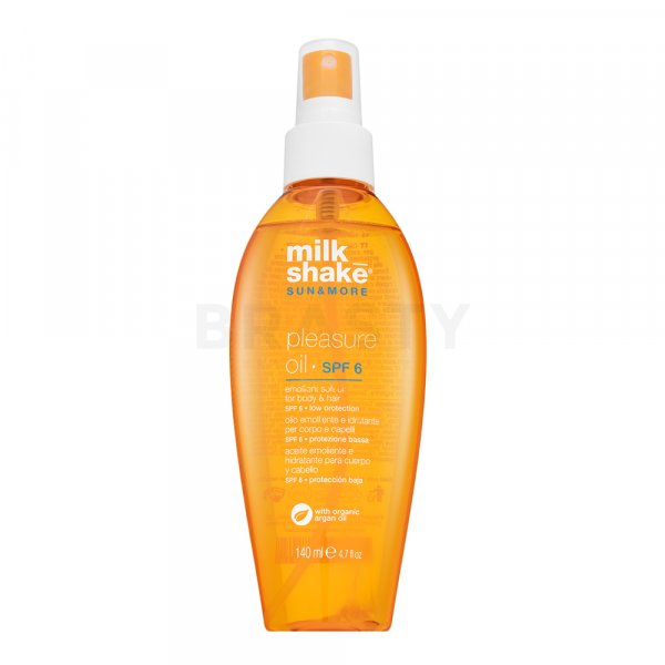 Milk_Shake Sun & More Pleasure Oil SPF 6 ulei protector pentru păr deteriorat de razele soarelui 140 ml