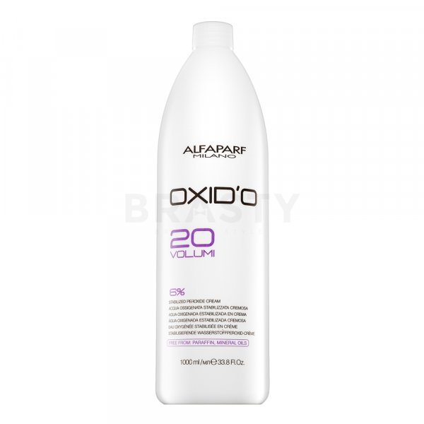 Alfaparf Milano Oxid'o 20 Volumi 6% emulsione di sviluppo per tutti i tipi di capelli 1000 ml