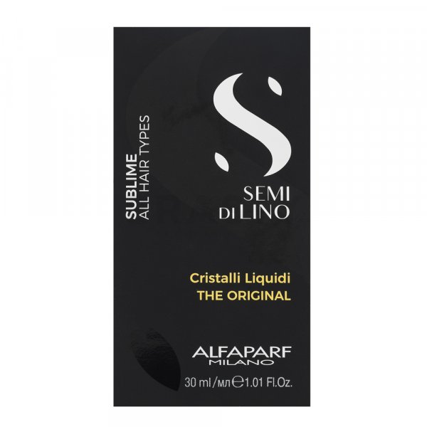 Alfaparf Milano Semi Di Lino Sublime Cristalli Liquidi The Original olie voor zacht en glanzend haar 30 ml