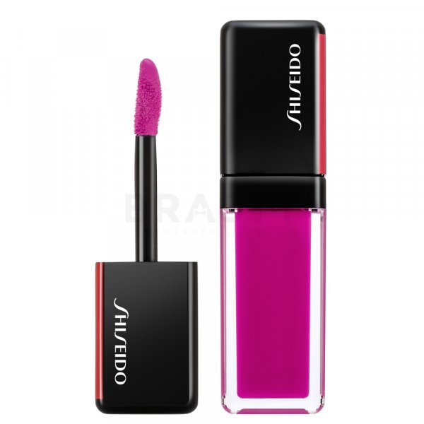 Shiseido Lacquerink Lipshine 301 Lilac Strobe szminka w płynie o działaniu nawilżającym 6 ml