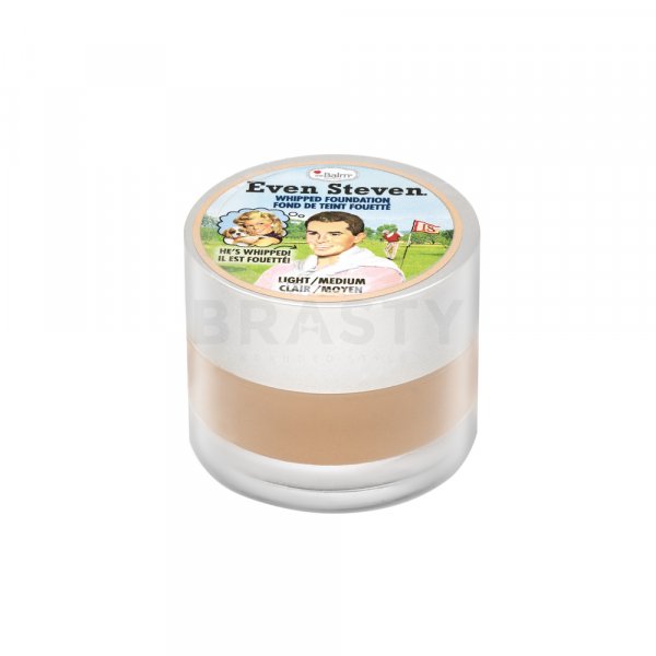 theBalm Even Steven Whipped Foundation - Light/Medium tónující a hydratační emulze pro sjednocení barevného tónu pleti 13,4 ml