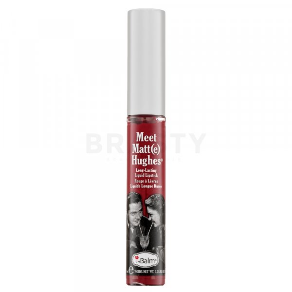 theBalm Meet Matt(e) Hughes Liquid Lipstick Dedicated Ruj de buze lichid, de lunga durata pentru efect mat 7,4 ml