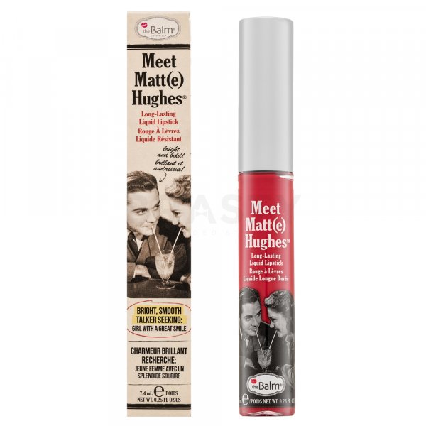 theBalm Meet Matt(e) Hughes Liquid Lipstick Devoted vloeibare lippenstift met lange houdbaarheid met matterend effect 7,4 ml