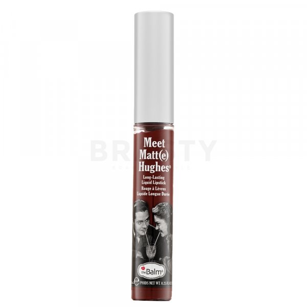 theBalm Meet Matt(e) Hughes Liquid Lipstick Adoring dlhotrvajúci tekutý rúž pre matný efekt 7,4 ml